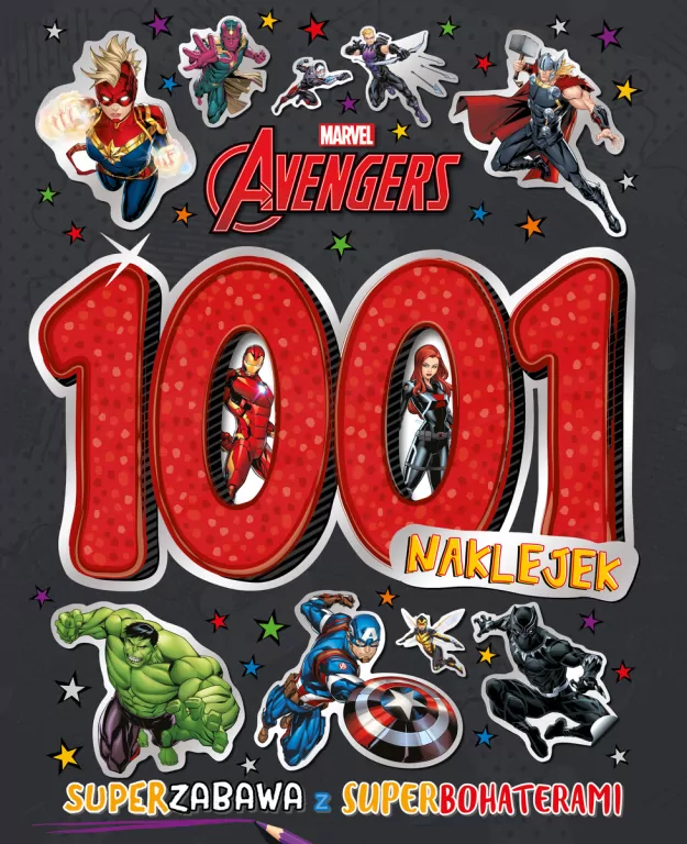 1001 naklejek. Marvel Avengers - tantis.pl