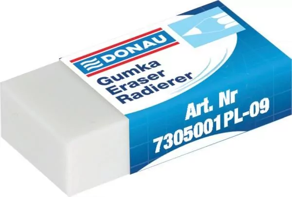 DONAU. Gumka uniwersalna biała - tantis.pl