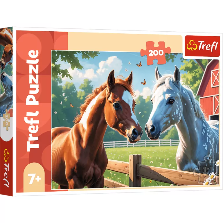 Puzzle 200 Konie na polanieTREFL - tantis.pl