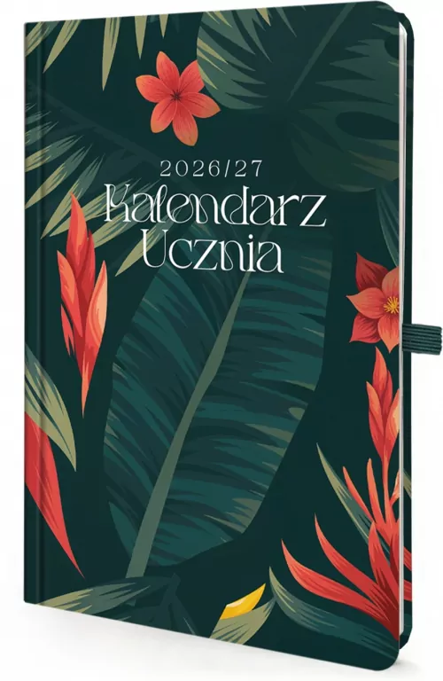 Kalendarz 2026/27 A5 Ucznia Tygodniowy Zielony - tantis.pl