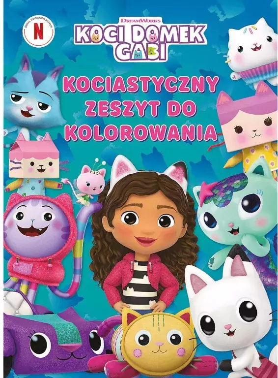 Koci Domek Gabi. Zeszyt do kolorowania - tantis.pl