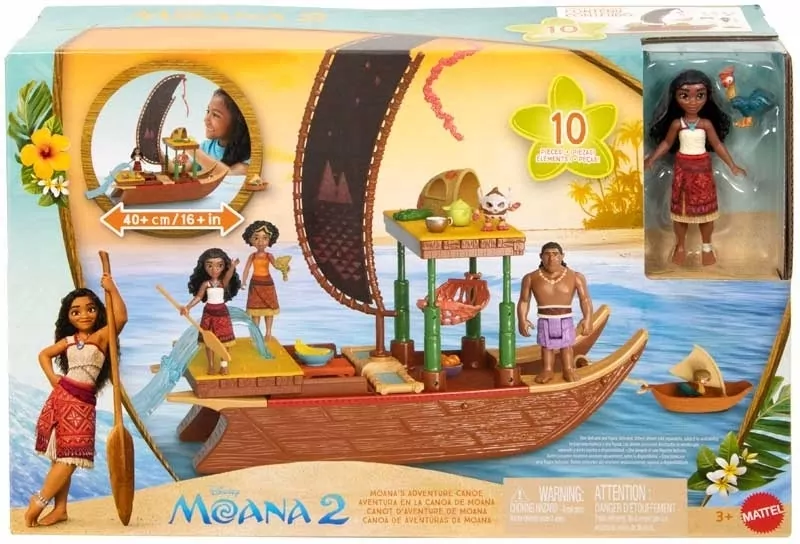 Figurki Disney Vaiana Wyprawa canoe - tantis.pl
