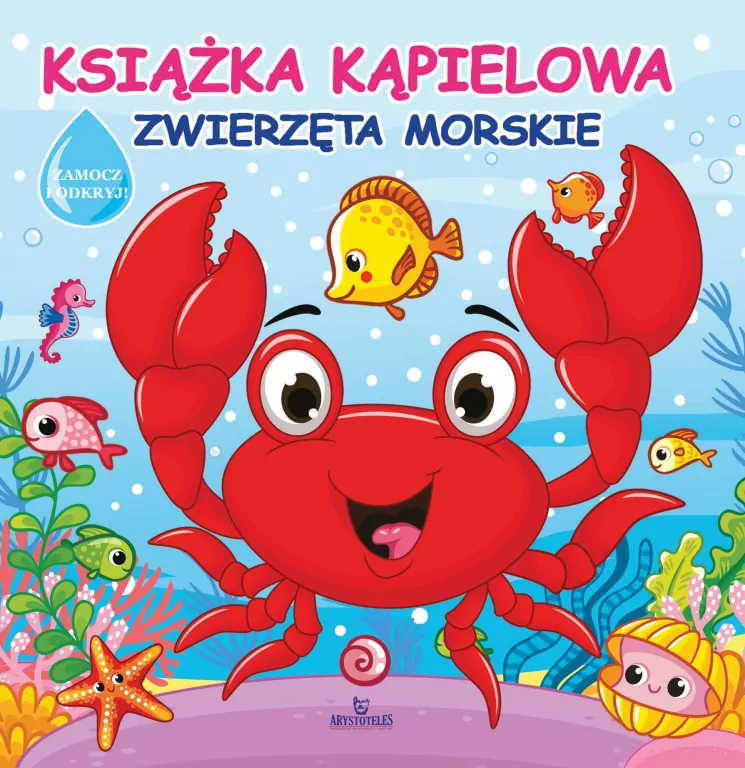 Książka kąpielowa. Zwierzęta morskie - tantis.pl