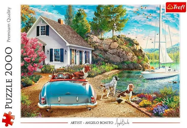 Puzzle 2000 Wakacyjna przystań  27124 - tantis.pl