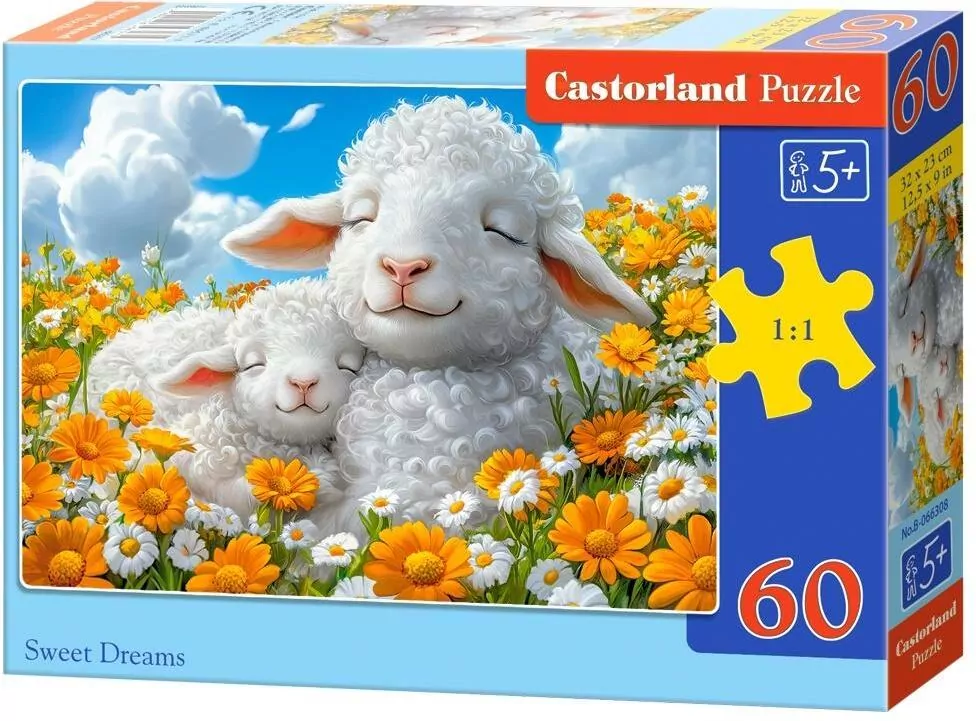 Puzzle 60 Sweet Dreams CASTOR - tantis.pl