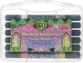 Markery brokatowe dwustronne 12szt Wicked - tantis.pl