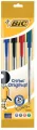 Długopis Cristal Original pouch mix 4 kolory BIC - tantis.pl
