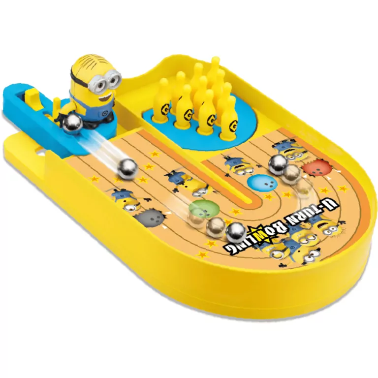 Zakręcone kręgle. Gra Minionki - tantis.pl