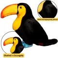 Maskotka Tukan czarny 25cm - tantis.pl