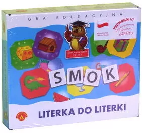 Literka do literki. Gra edukacyjna - tantis.pl