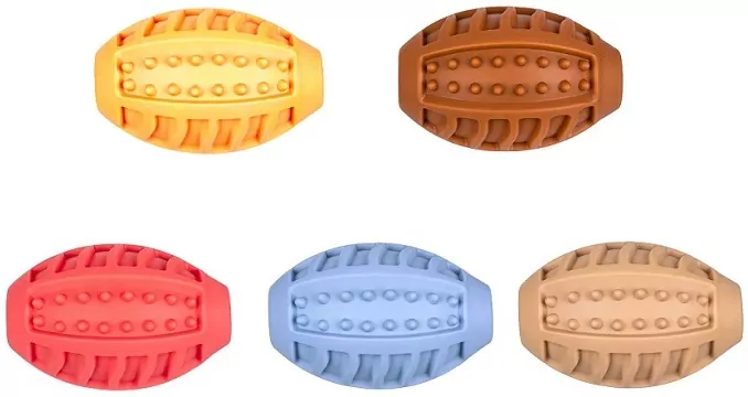 Piłka rugby z kolcami piszcząca 10cm - tantis.pl