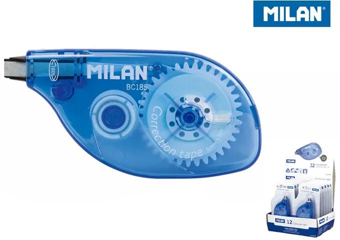 Korektor Milan w taśmie dla lewo i praworęcznych 5 mm x 8 m - tantis.pl