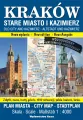 Kraków. Stare Miasto i Kazimierz. Plan miasta foliowany 1:4000 - tantis.pl