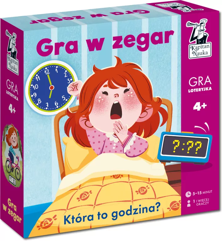 Gra w zegar. Która to godzina? - tantis.pl