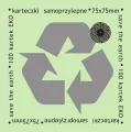 Karteczki samoprzylepne eko 75x75mm 100K zielone - tantis.pl