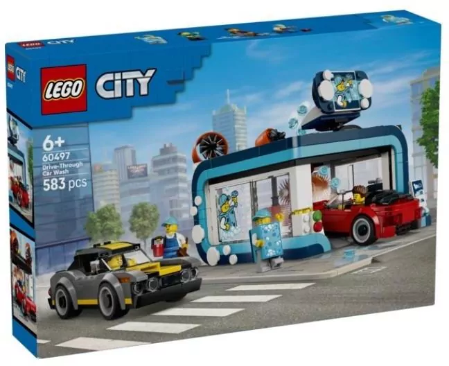 LEGO® Automatyczna myjnia samochodowa 60497 - tantis.pl