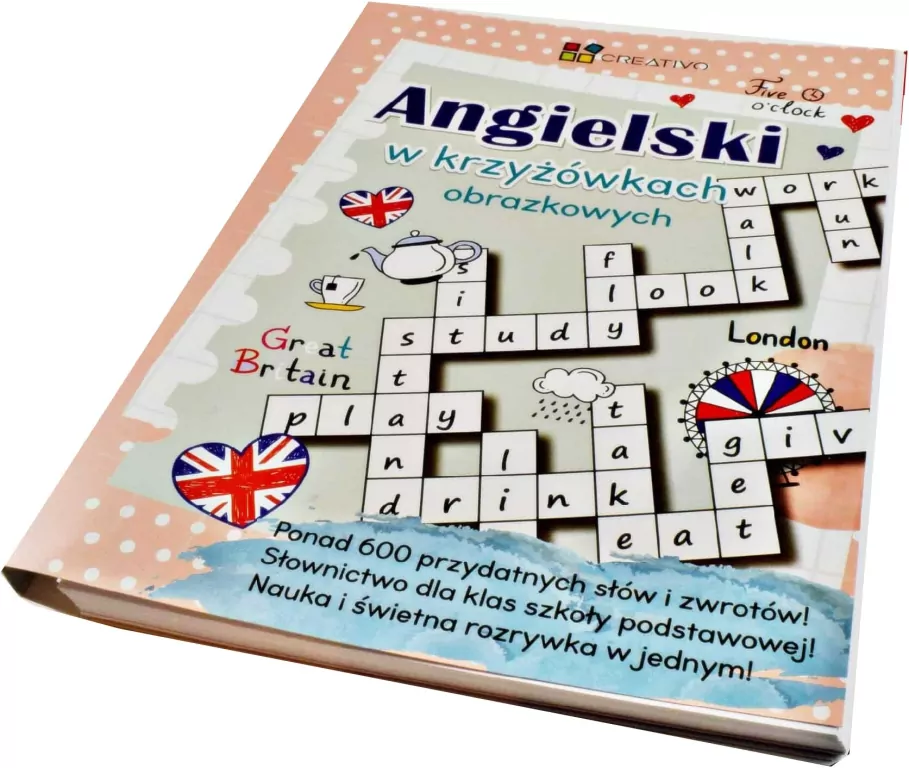 Angielski w krzyżówkach obrazkowych - tantis.pl