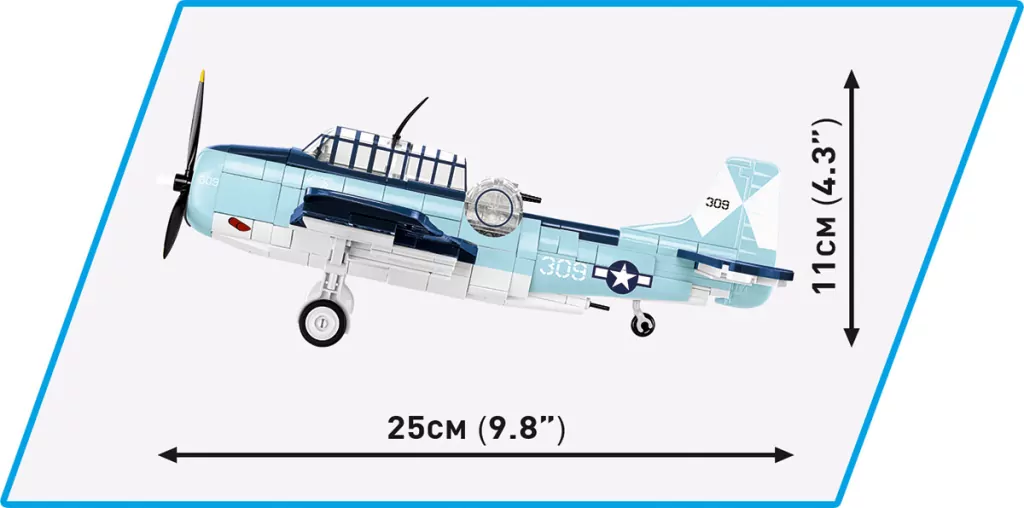 Cobi. HC WWII Grumman Tbf Avenfer - tantis.pl