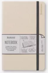 Notatnik A5. Bookaroo. Journal. Kremowy