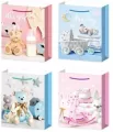 Torebka prezentowa M Baby girl boy. 1 sztuka - tantis.pl