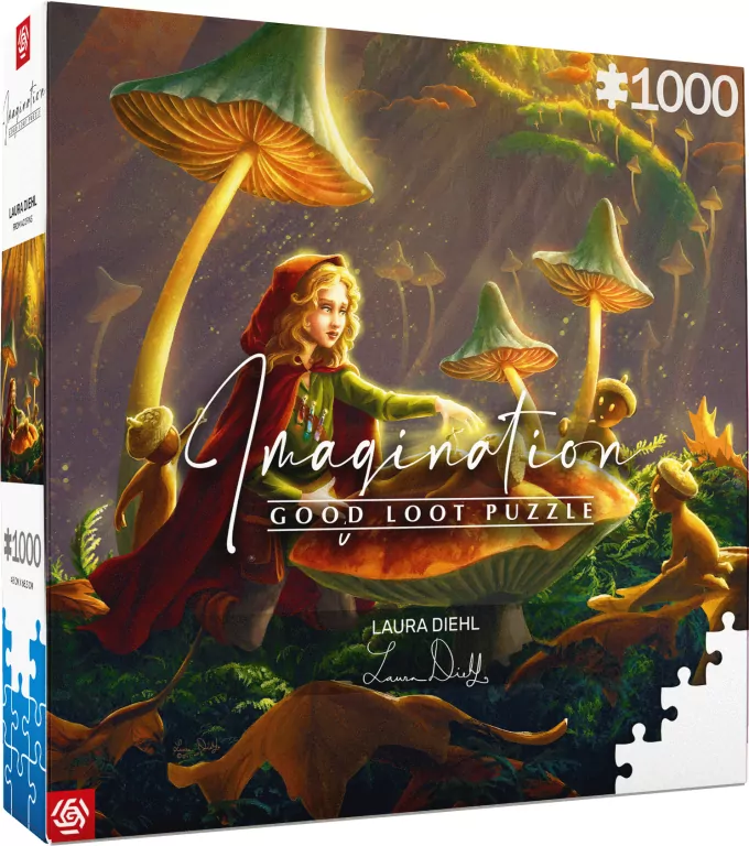 Puzzle 1000. Laura Diehl. Żołędziowa wróżka - tantis.pl