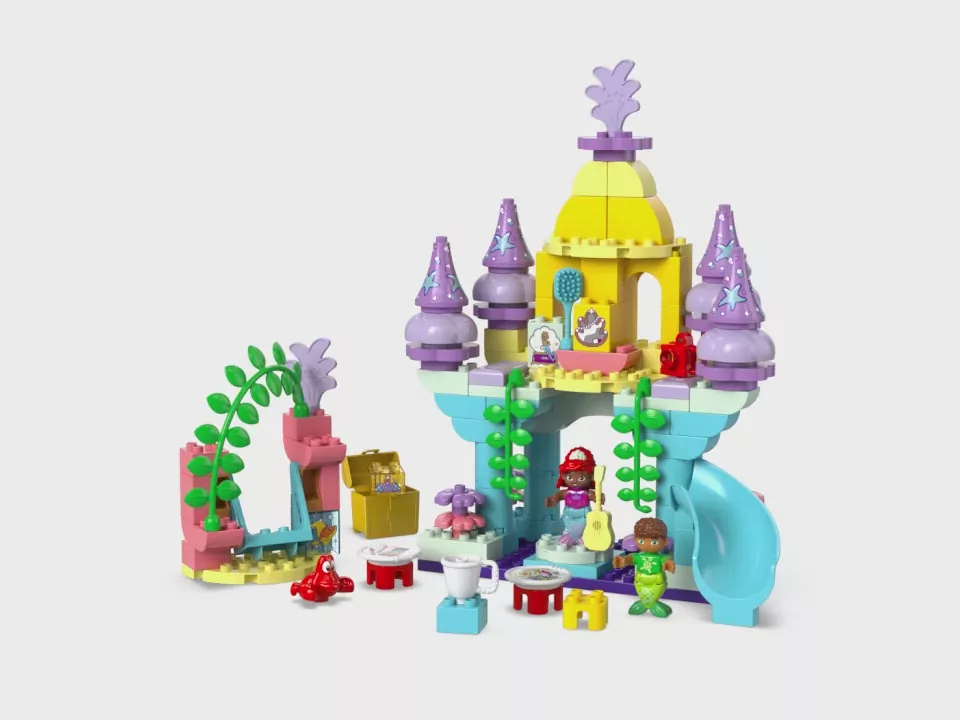 LEGO® Duplo® Disney. Magiczny podwodny pałac Arielki. 10435 - tantis.pl