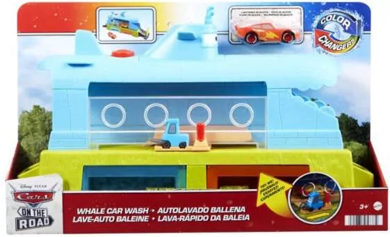 Cars. Wieloryb Supermyjnia ze zmianą koloru - tantis.pl