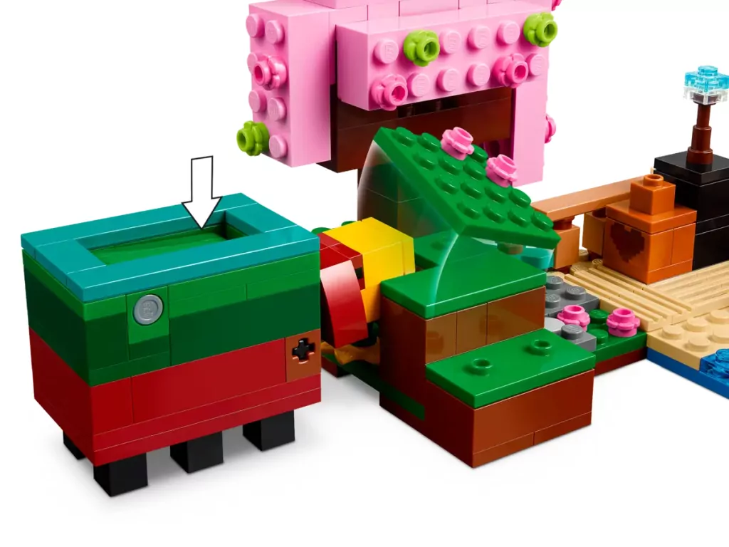 LEGO® Minecraft. Wiśniowy ogród. 21260 - tantis.pl
