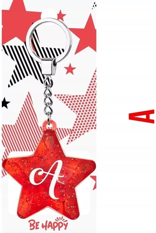 Brelok Gwiazdka A - tantis.pl