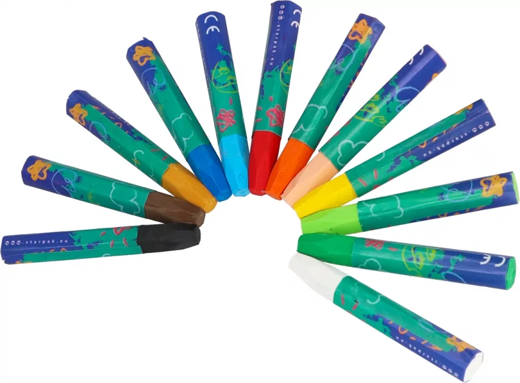 PASTELE OLEJNE 12KOL JUMBO STK PUD 12/144 - tantis.pl
