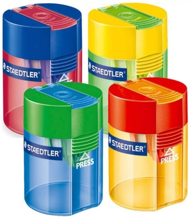 Temperówka z pojemnikiem mix STAEDTLER - tantis.pl
