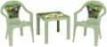 Stolik i dwa krzesła pastel zielony - tantis.pl