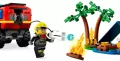 LEGO® City. Terenowy wóz strażacki z łodzią ratunkową 60412 - tantis.pl