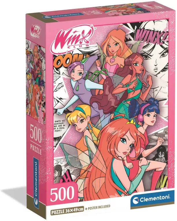 Puzzle 500 Compact Winx - tantis.pl