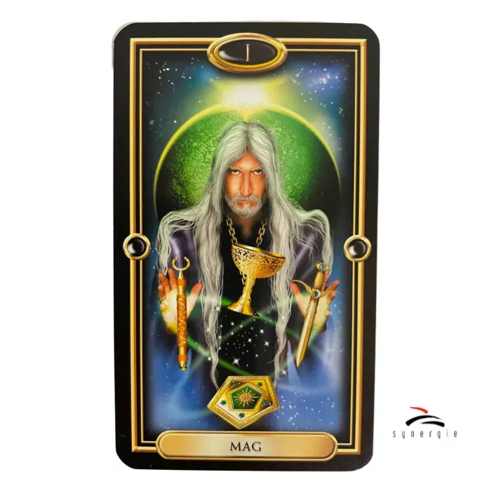 Kieszonkowy pozłacany Tarot - tantis.pl