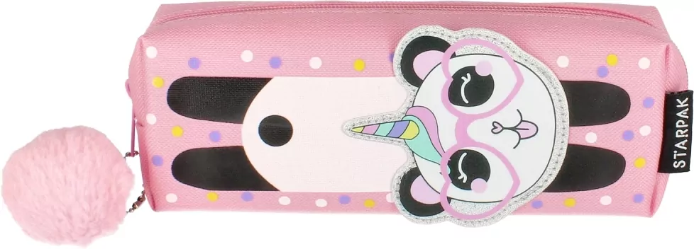 Piórnik saszetka Unicorn Panda - tantis.pl