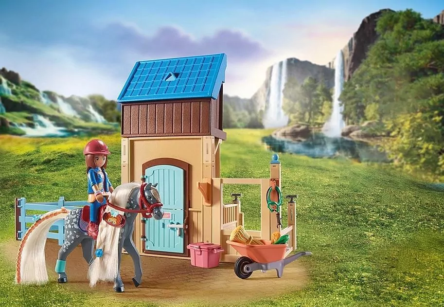 Playmobil 71353 Amelia i Whisper z boksem stajennym - tantis.pl