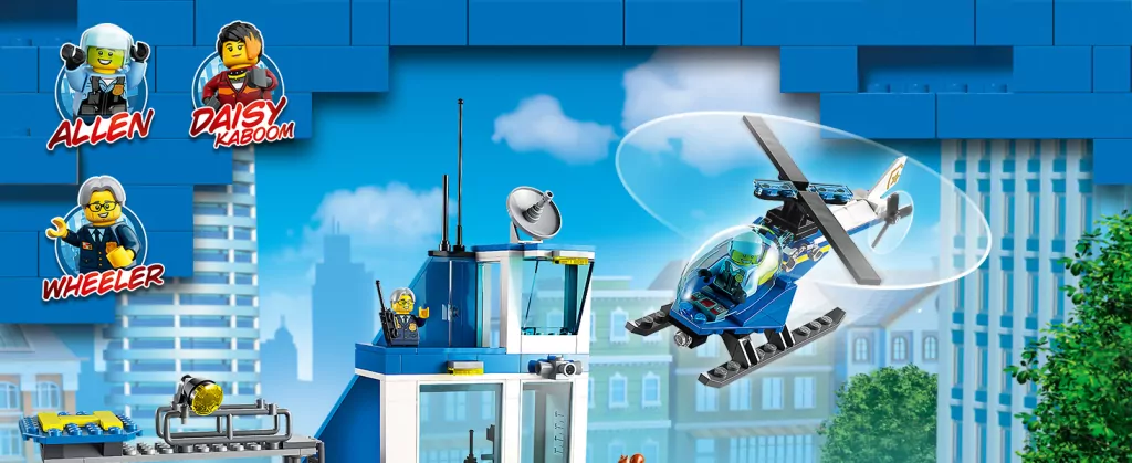 LEGO City Police. Posterunek policji. 60316 - tantis.pl