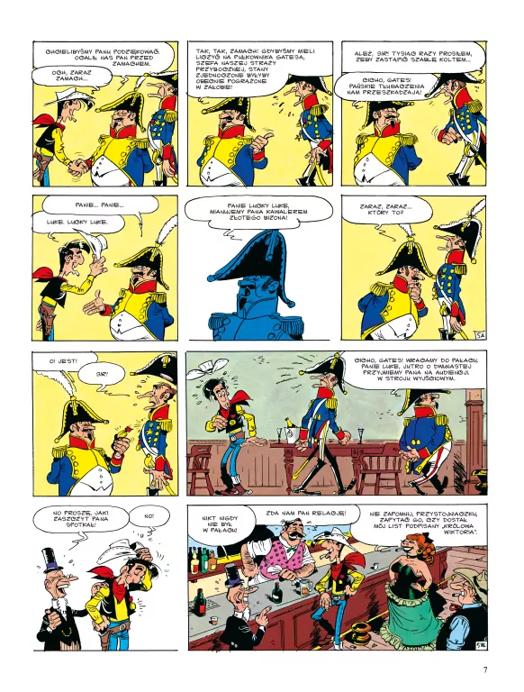 Cesarz Smith. Lucky Luke. Tom 45 - tantis.pl