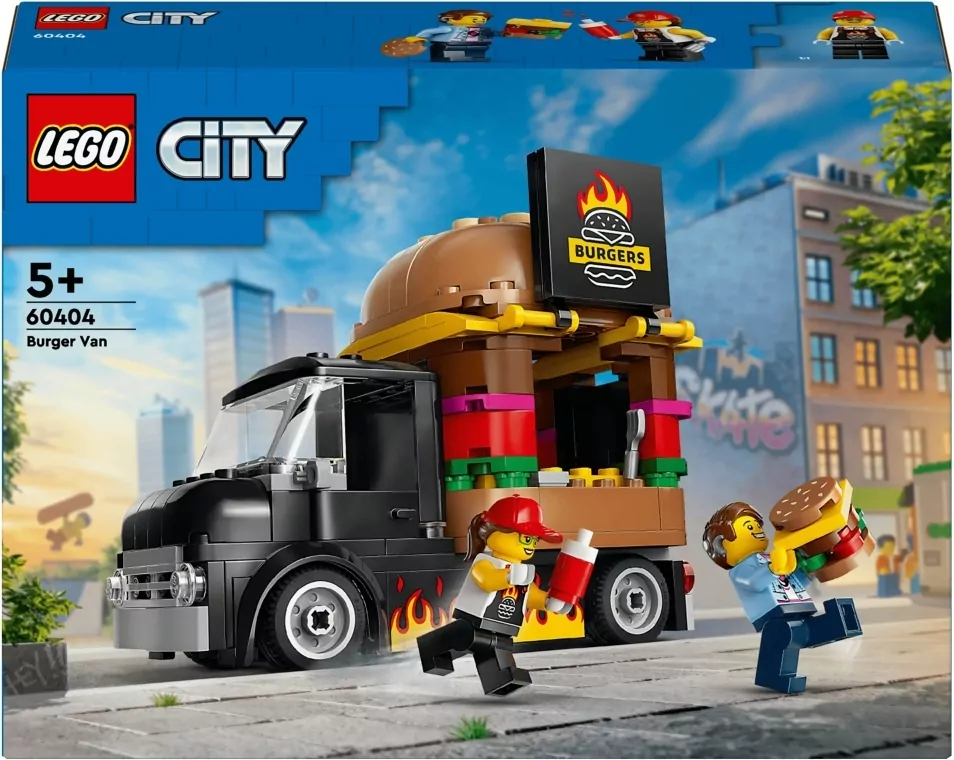 LEGO® City. Ciężarówka z burgerami 60404 - tantis.pl