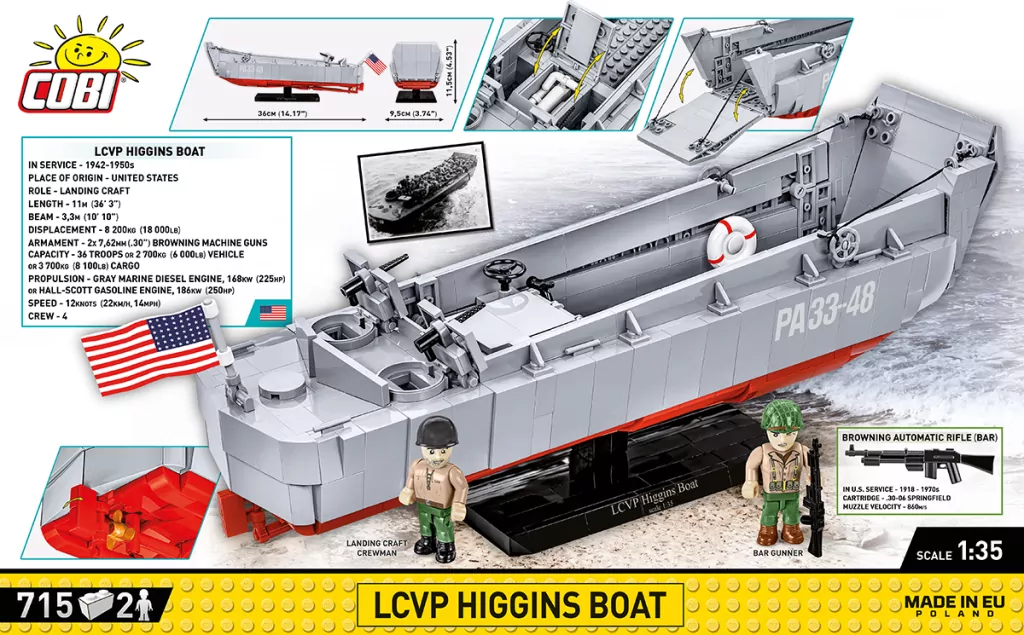 HC WWII LCVP - Higgins Boat - tantis.pl