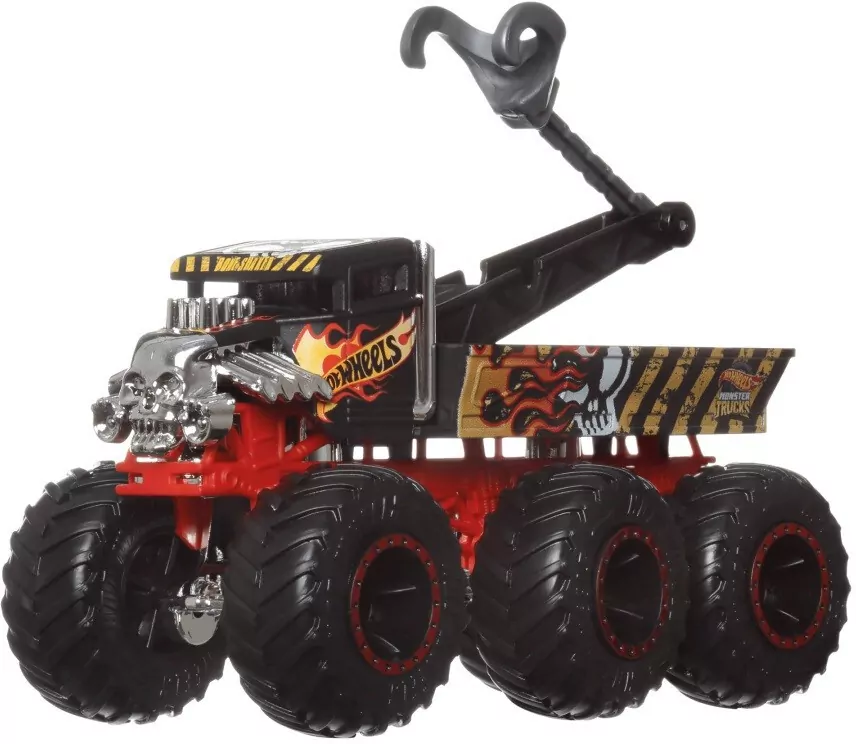 Hot Wheels. Monster Trucks 6-kołowe ciężarówki, mix - tantis.pl