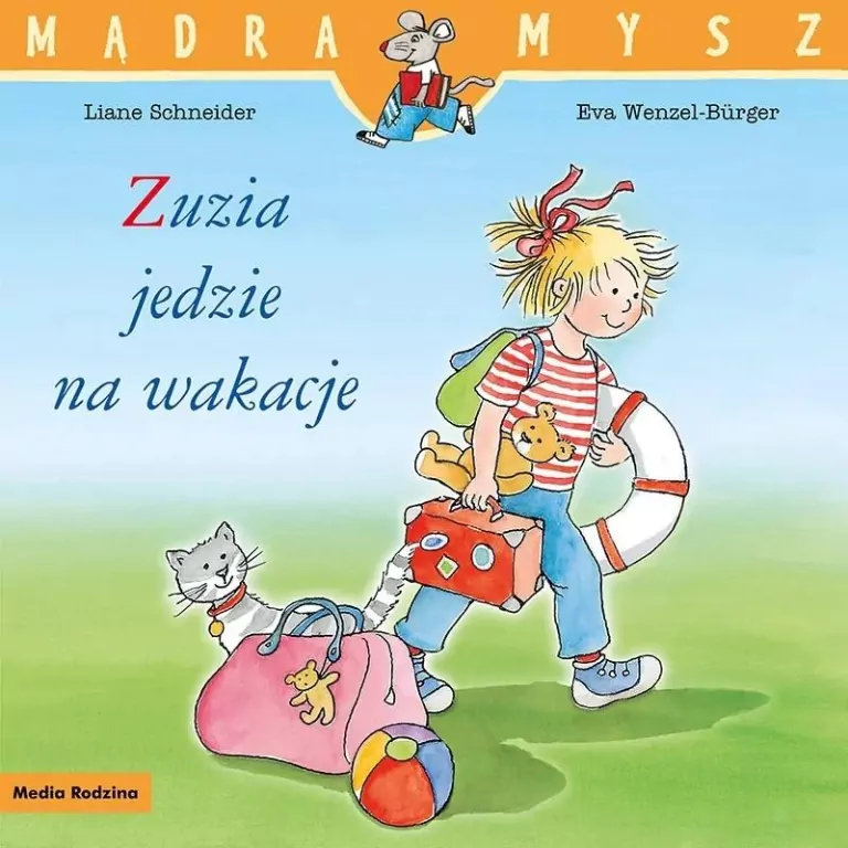 Zuzia jedzie na wakacje. Mądra Mysz - tantis.pl