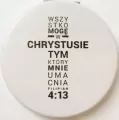 Lusterko kieszonkowe - Wszystko mogę w Chrystusie - tantis.pl
