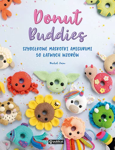 Donut Buddies. Szydełkowe maskotki amigurumi. 50 łatwych wzorów - tantis.pl