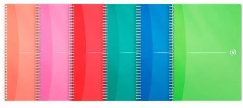 Kołozeszyt My Colours. A4/90K linia. 5 sztuk - tantis.pl