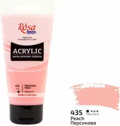 Farba akrylowa peach 435 75ml