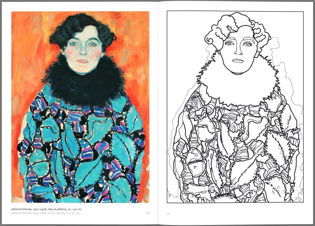 Gustav Klimt. Zeszyt do kolorowania - tantis.pl
