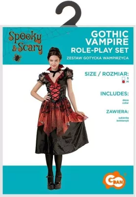 Strój dla dorosłych Gotycka Wampirzyca rozm. M