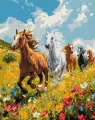 Malowanie po numerach. Polowa harmonia 40x50cm - tantis.pl